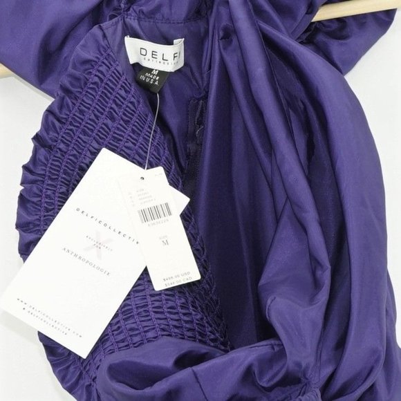 Anthropologie Delfi Off-The-Shoulder Jumpsuit - Picture 7 of 11